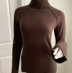Takeout Brand Cowl/Turtleneck Bell Sleeve Sweater!